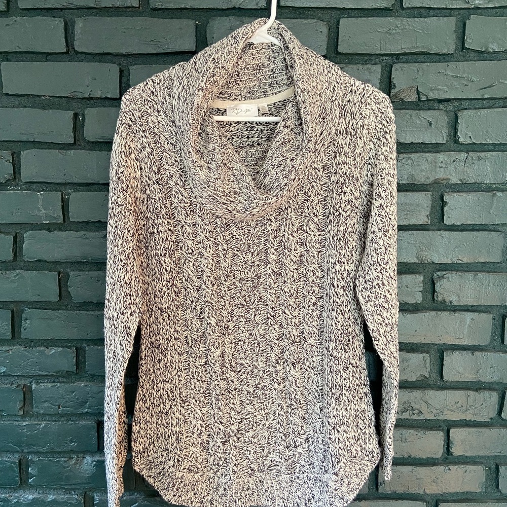 Cowl neck sweater